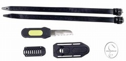 Stainless Steel BCD Knife With Hosemount & Straps