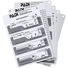 PADI Confined Water Instructor Aquatic Cue Card (6)