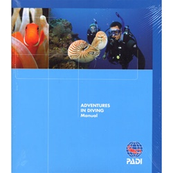 PADI Adventures / Advanced Diving Manual with Data Slates