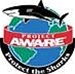 PADI AWARE Protect the Sharks Decal Sticker