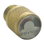 Spare Air Deluxe Dial Gauge Pressure Indicator 3000 PSI