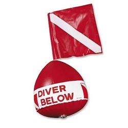 Inflatable Float Dive Flag