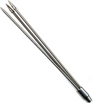 6mm Stainless Steel Three Prong Paralyzer Tip