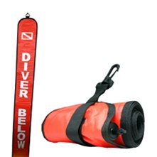 Innovative Scuba Concepts Super Deluxe 10' Cordura Safety Sausage Signal Tube