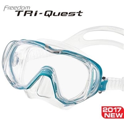 Tusa Freedom Tri-Quest Scuba Mask
