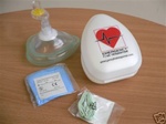 PADI EFR Pocket Mask with Oxygen Port