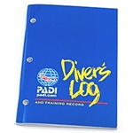 PADI Blue Divers Log and Training Record