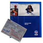 PADI Rescue Diver Manual with Slate