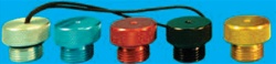 Anodized Aluminum 1st Stage DIN Plug