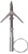 6mm Stainless Steel Short-Barb Tricut Tip