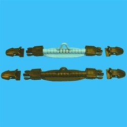 Standard Spring Fin Strap w/Quick Release Side Tabs Pair