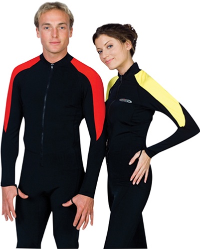 rash guard dive skin suit